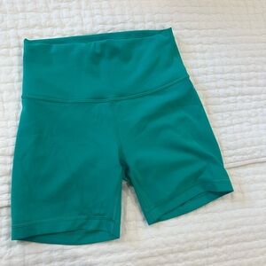 Lululemon biker shorts (6 inch I believe)